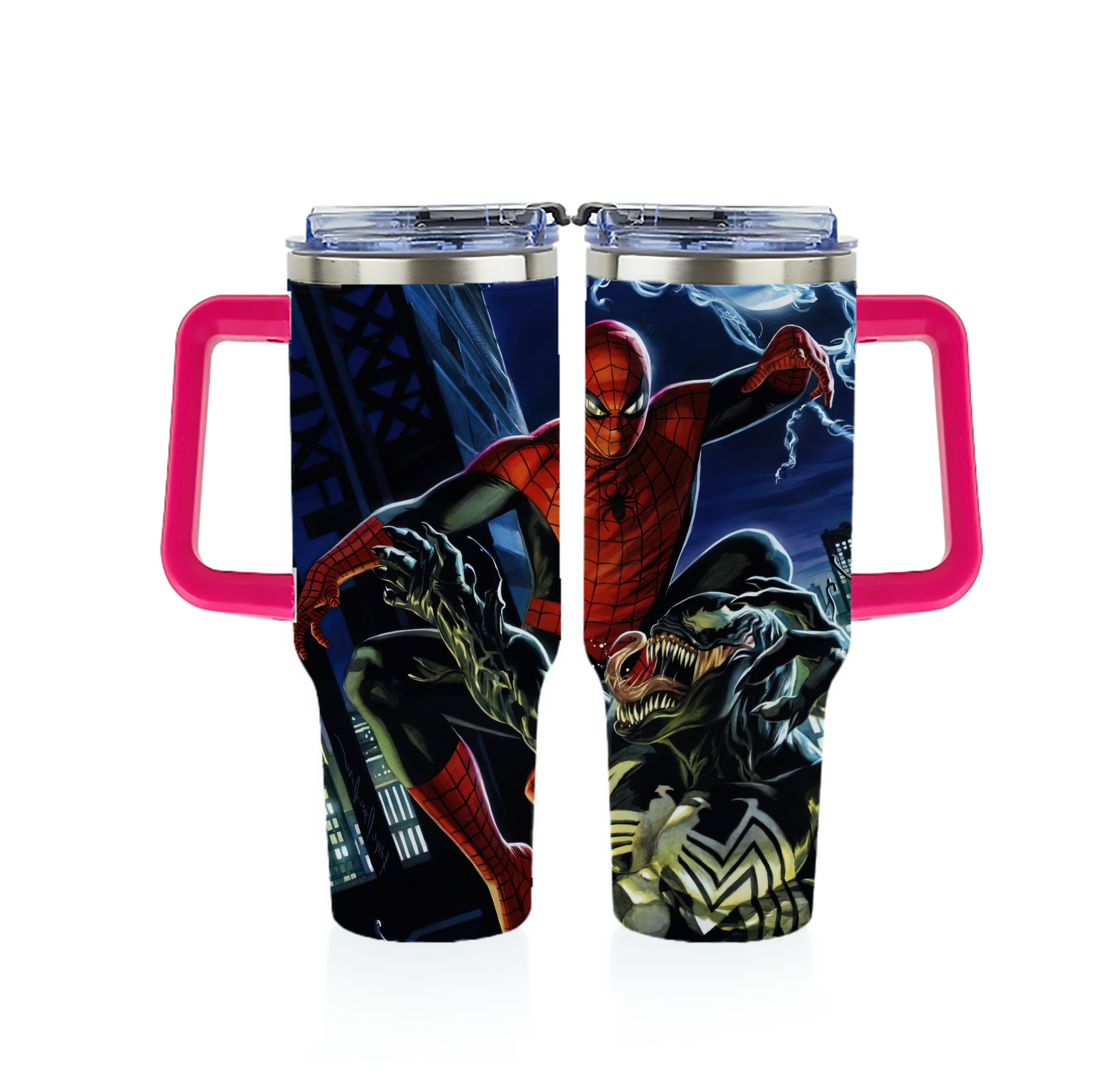 Spider Man スパイダーマン 1200ｍLフルプリント車用タンブラー